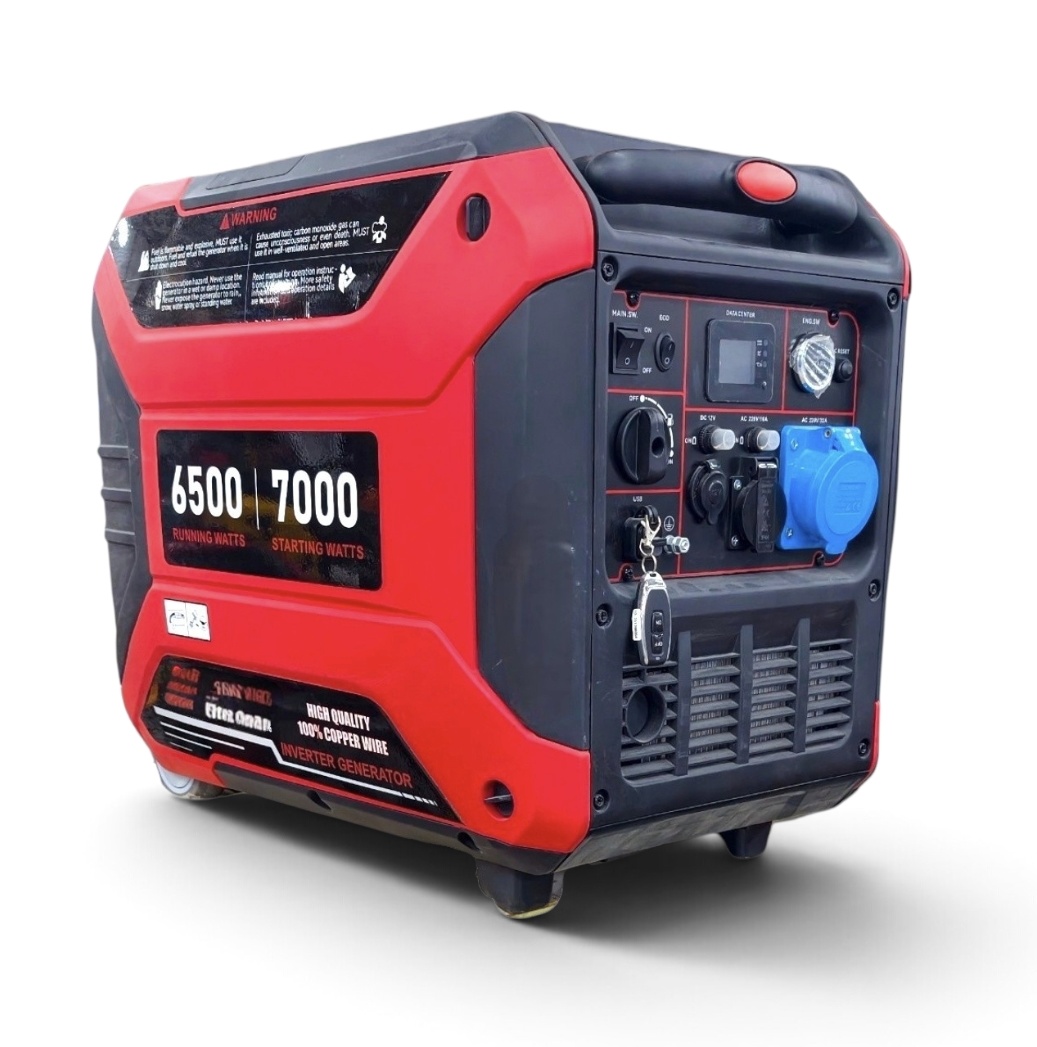 7KVA Portable Silent inverter generator single phase 220v